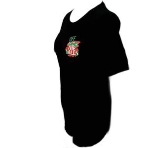 VANS Holiday Christmas Short Sleeve Black Shirt Size Small